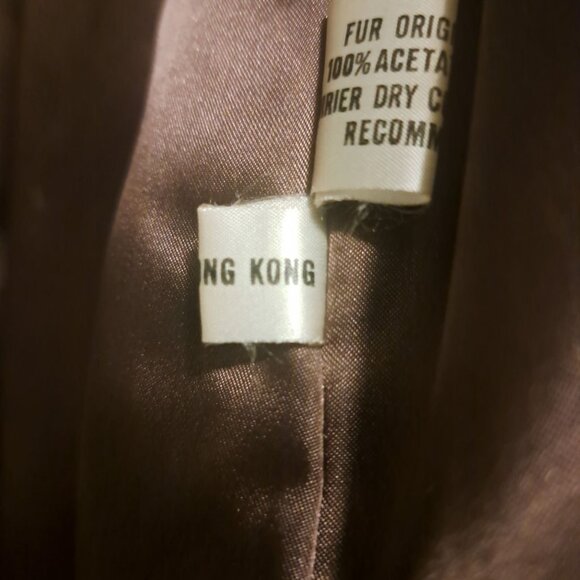 VINTAGE PADDOR'S COYOTE COAT SZ18 - Picture 9 of 9